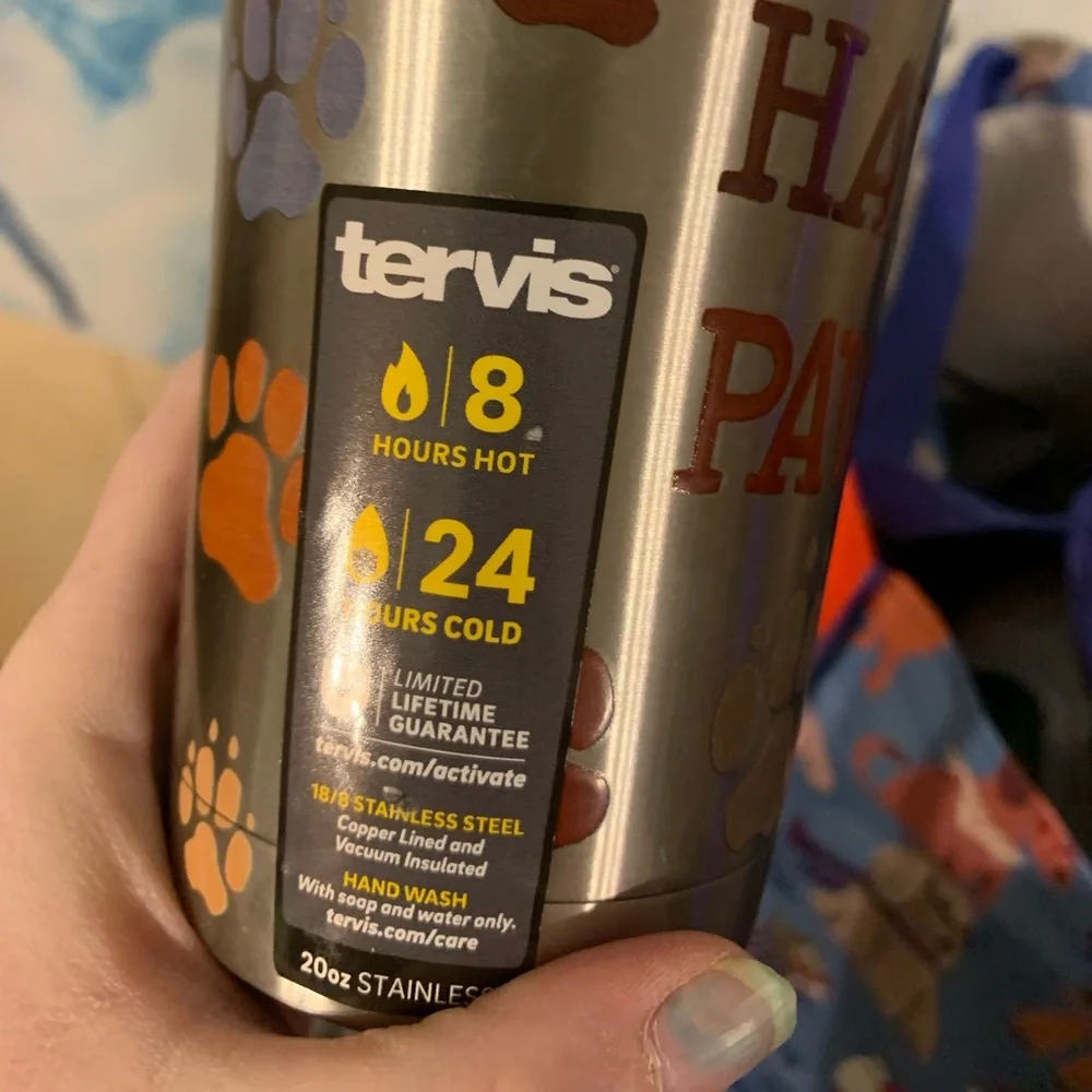 My kids have paws stainless steel cup